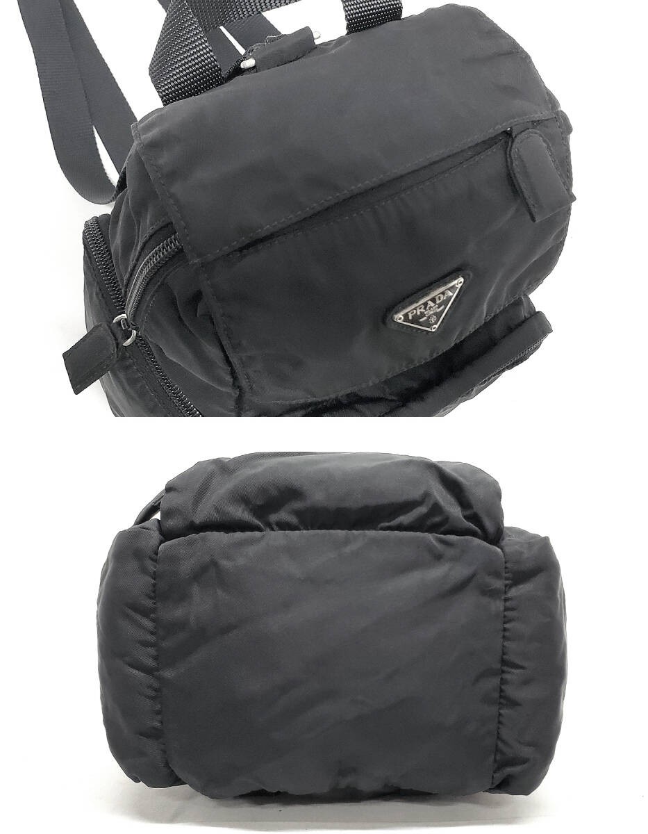 PRADA Mini Backpack Backpack Nylon Black From Jap… - image 5
