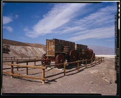 Twenty Mule Team Borax Wagons,Death Valley Junction,Inyo County,California,CA