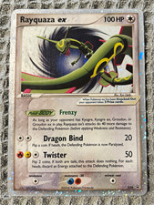 Rayquaza ex 039/107 EX Deoxys Holo ex Ultra Rare Pokemon TCG Card 2006