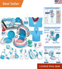 Doctor Kit for Toddlers 3-5, Kids Dentist Play Set, Toys for 4  Old Girls Bo...