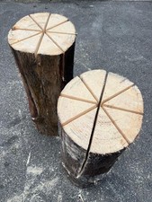 Schwedenfeuer Finnenfackel XXL 50-60cm Ø 20-30cm 2-3h Dauer aus Schwarzwaldholz