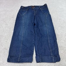 Bandolino Jeans Women  s Blue Cropped Pockets Size 10