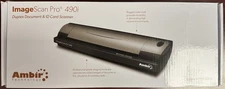 Ambir ImageScan Pro 490i Duplex Document and ID Card Scanner