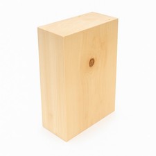 Zirbenholz Klotz Stärke 7 cm zum schnitzen, Großes Drechselholz und Schnitzholz