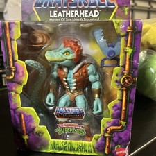 Turtles of Grayskull LEATHERHEAD 6  Action Figure MOTU x TMNT HTH27