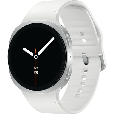 Samsung Galaxy Watch 8 44 mm Smartwatch Silver (145-205 mm) Kautschuk
