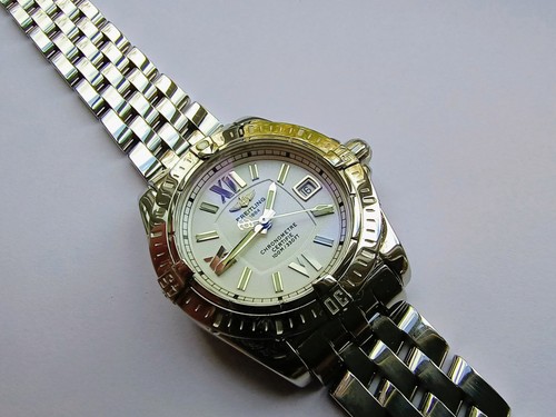 BREITLING LADIES S/S COCKPIT   32MM A71356  MODEL  ABSOLUTELY MINT LOOKS UNWORN
