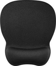 Insignia- Premium Mouse Pad with Wrist Rest - Black