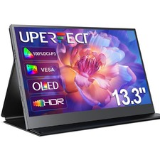 13.3" OLED Portable Monitor Matte Screen 100 sRGB 1080P Full HD Extended Laptop