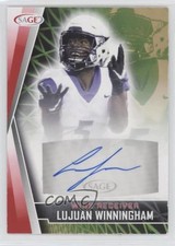 2022 SAGE Low Series Auto Red Lujuan Winningham #A-LW Auto 2b2