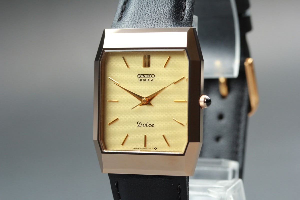 SEIKO DOLCE 9521-5110 NSAG クォーツ腕時計 ゴールド 新品電池 セイコー 9521-5110 クォーツ SEIKO Dolce - メルカリ