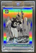 2024 Panini Donruss Optic Lawrence Taylor Downtown Legends SSP #10 Giants