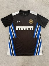 Inter Milan Vintage Training Jersey Men’s Medium Nike All-Black 25/26 New