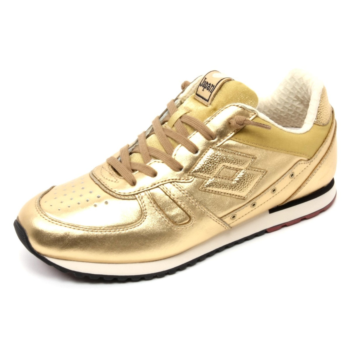 B6706 sneaker LOTTO LEGGENDA TOKYO SHIBUYA oro effect
