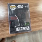 Funko Pop Boba Fett ~ ECCC 2020 Exclusive ~ Star Wars Con Sticker ~ SEALED