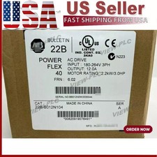 Allen-Bradley 22B-B012N104 PowerFlex 40 Series AC Driver US Free Tax