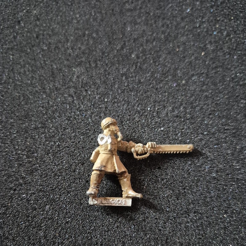 Warhammer 40k Imperial Guard Steel Legion Sergreant - Metal