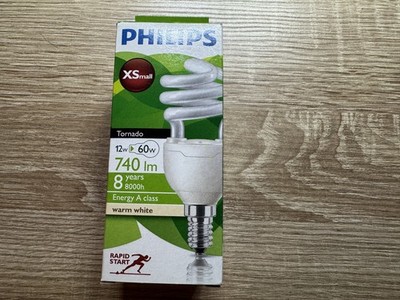 Philips Tornado WW827 220-240V E14 SES in OVP (TM)