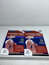 2 Sealed Packs Fungal Nail Patches, Improves Discolored Nails 21 Patches Each