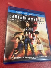 Captain America The First Avenger Blu-Ray &DVD