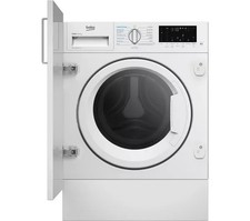 New Graded BEKO Pro WDIK854441 Integrated  8 kg 1400 Washer Dryer RRP£499 D8