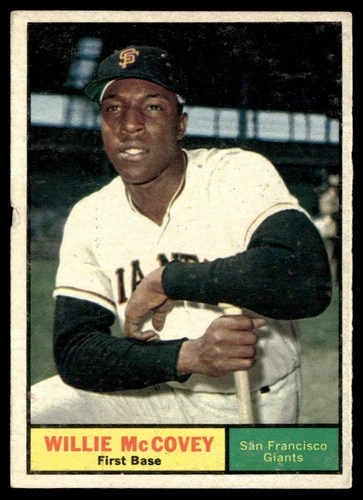 1961 Topps Willie McCovey San Francisco Giants #517