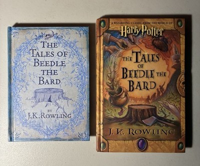 J.K. Rowling (2) The Tales of Beedle The Bard Harry Potter HC 1st