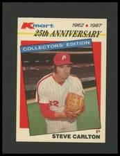 1987 Topps Kmart 25th Anniversary #15 Steve Carlton Baseball Card JPC