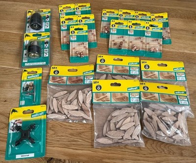 Wolfcraft Zubehör Konvolut   neu   Dübel Bohrfutter Adapter Zubehör nur komplett