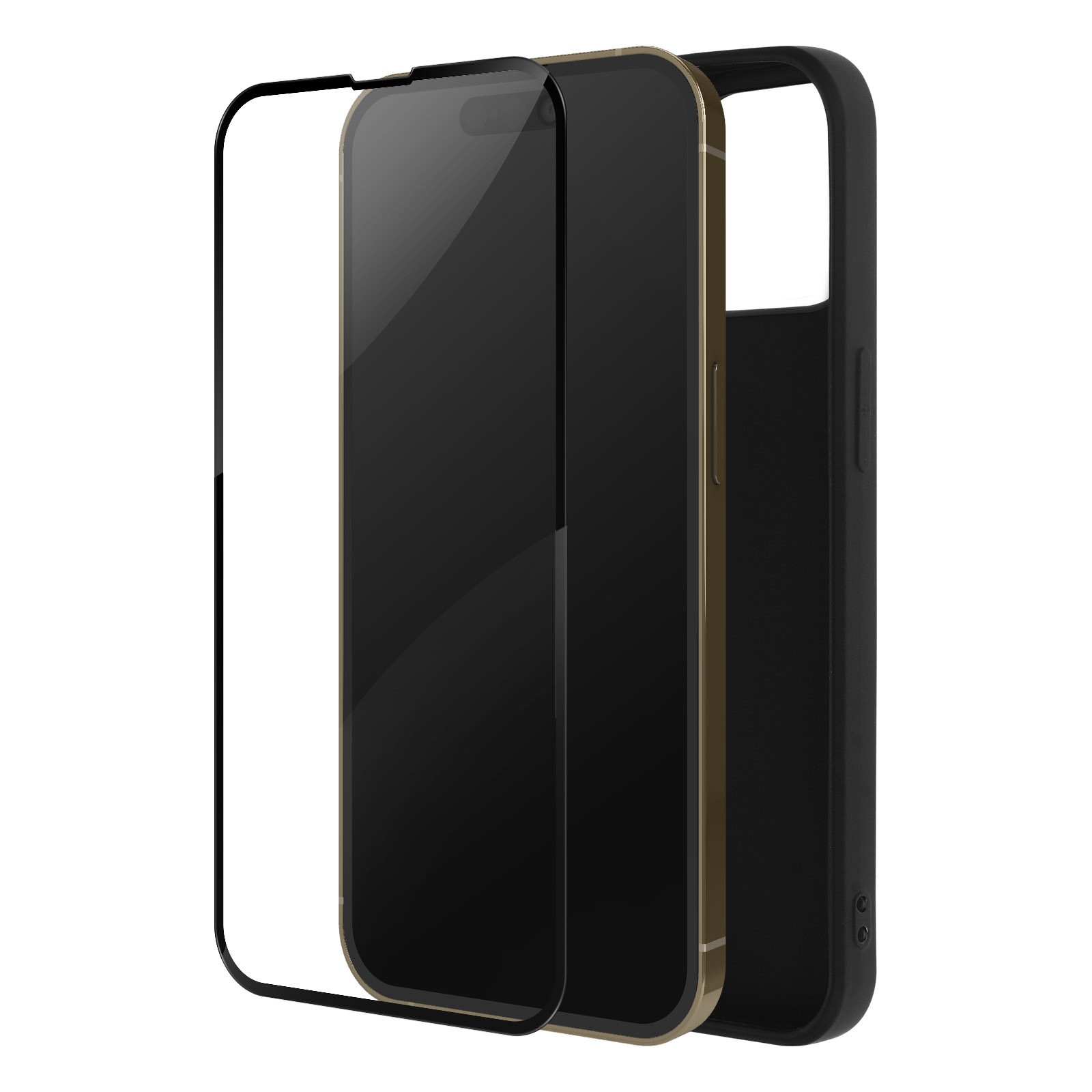 Coque iPhone 14 Pro transparente cristal en silicone premium durable