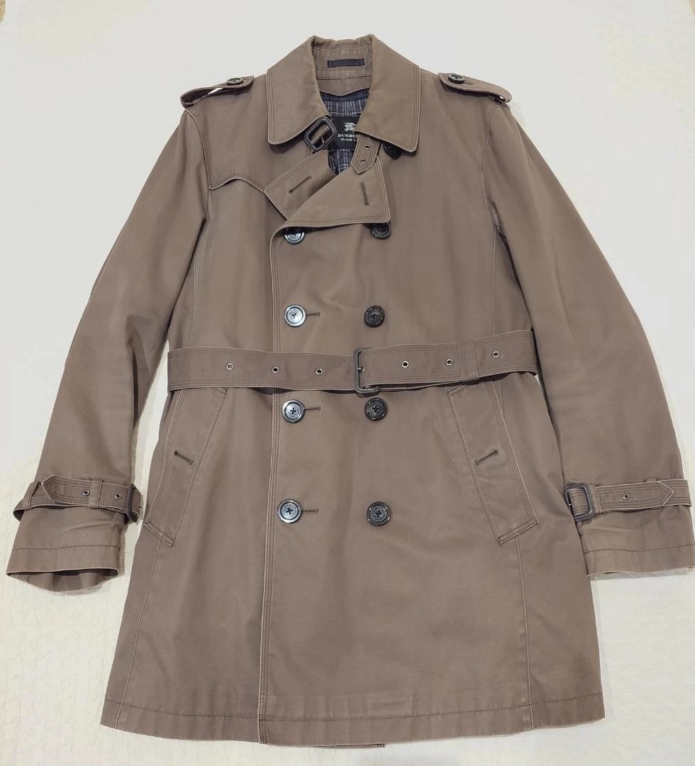 Burberry Black Trench Coats for Men | eBay