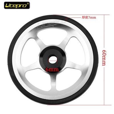 Fahrrad Easy Wheel Klappfahrrad Für Brompton Sealed Bearing Push Wheels