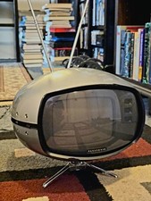 Vintage PANASONIC TR-005 Orbitel TV Space Age Mid Century Modern