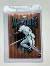Otis Nixon 1997 Topps Finest Warriors #8 Blue Jays + Card Saver