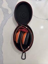 Beats by Dr. Dre Studio 1st Gen Orange Wired Headphones - Parts Only