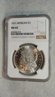 1921 P Morgan Dollar NGC MS62 UNCIRCULATED $1 Coin BUY IT NOW!