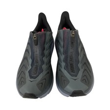 HOKA One One Mens Project Clifton Zip Lace Up Running Shoes Size 7.5 Goblin Blue