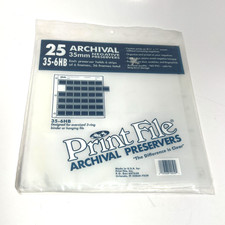 PrintFile Archival Preservers 36-6HB 35mm Film Negatives