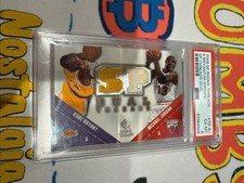 Kobe Bryant & Michael Jordan *Game Used* 2008 SP Rookie Threads: Dual Patch NBA