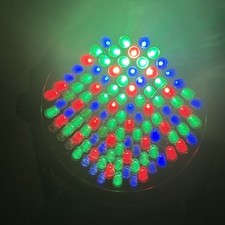 ADJ Mega Par Profile Flat LED RGB DMX Light Tested Ships Free