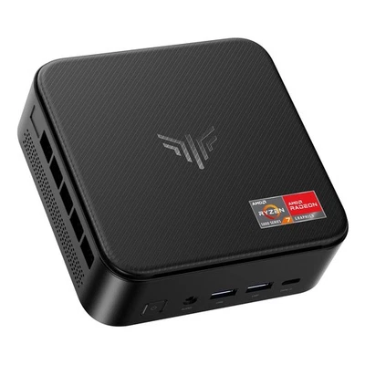 NiPoGi E3B 4K Mini PC AMD Ryzen 7-5825U 16GB RAM 512GB M.2 SSD Win11 WIFI 6+BT