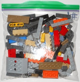 LEGO 75154 TIE Striker SHIP ONLY (NEW BAGS: 2 sealed, 3 built once) SW Rogue One