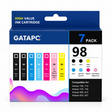 98 7PK Ink t for Artisan Series 725 / 800 Epson Artisan 810 / 700