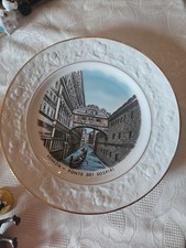 Richard Ginori Souvenir Italia Piatto Vintage Venezia Ponte dei Sospiri