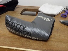 Scotty Cameron Milled Design Blade Putter Headcover Grey EXCELLENT!!