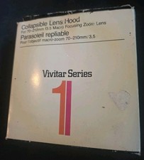 Vintage Vivitar Series One 70-210 mm Collapsible Lens Hood Open Box