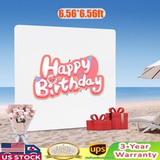 2 2m Wedding Pole Stand, Metal Stand Kit, Wedding Backdrop Stand W/ Cloth Cover
