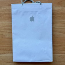 Apple Store Paper Bag  Lightly Used  11.5 x 8 x 5