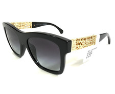 Chanel Sunglasses 5533-A c.1460/S6 Brown Taupe Gold with Gray Gradient Lenses