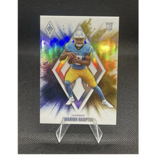 2025 Panini Phoenix Color Blast Omarion Hampton Rookie #4 Chargers NFL